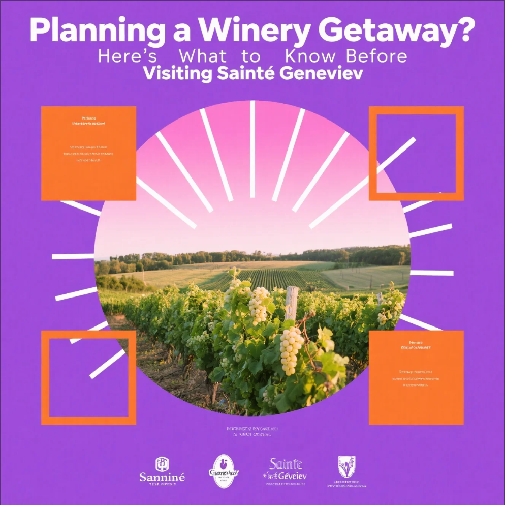 Scenic vineyards and wine tastings in Sainte Genevieve, Missouri